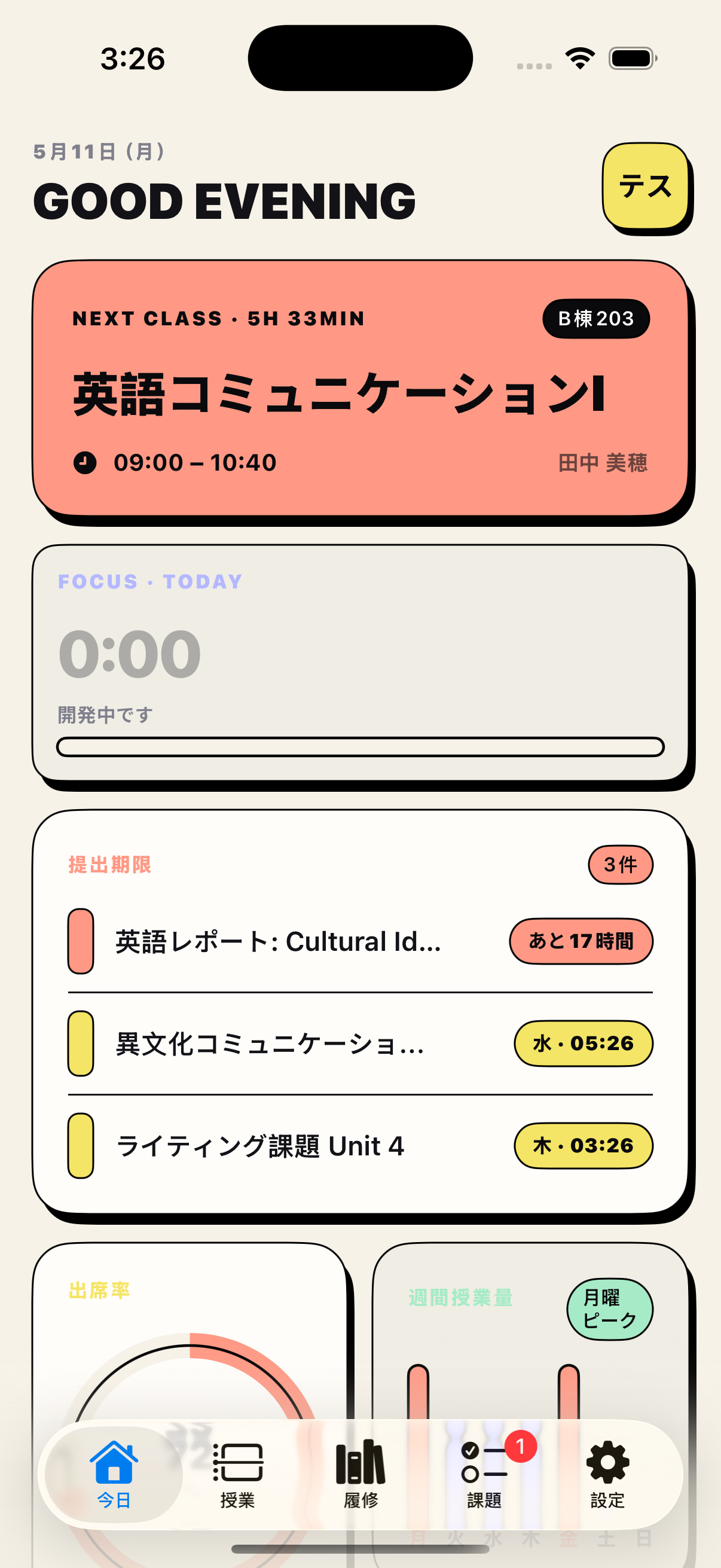 Pofo today screen